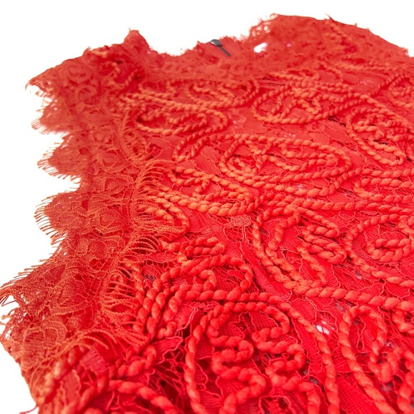 Zara Trafaluc Top Embroidered lace Size S - Picture 3 of 8